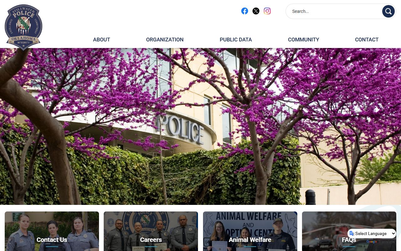 Stillwater Police Department jail roster records in Stillwater Oklahoma