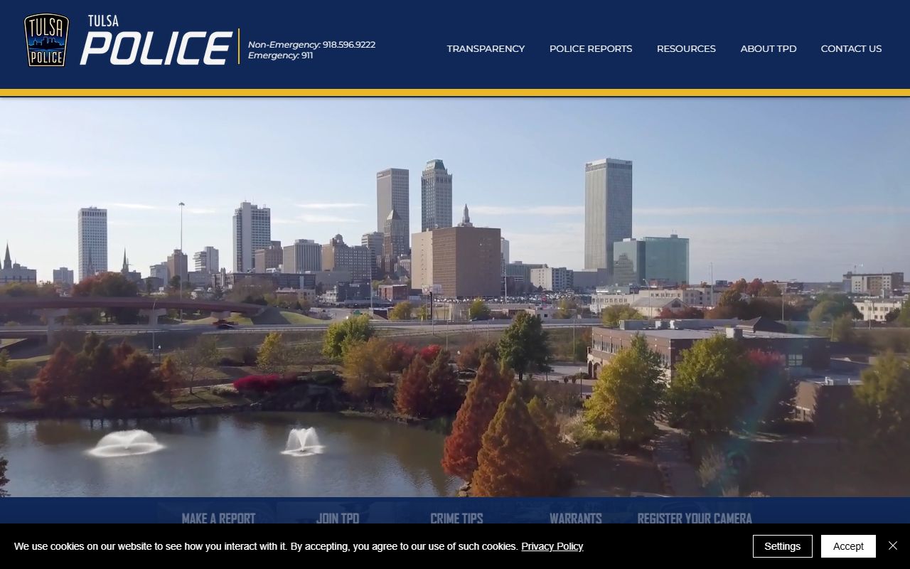 Tulsa jail roster police department website